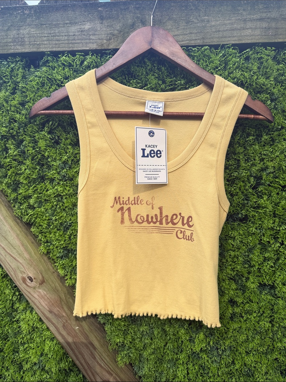 Kasey Musgraves x Lee Collaboration “Middle of Nowhere" Tank Top NWT